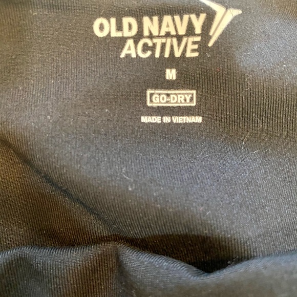 Old Navy Black and Grey Workout Leggings - Picture 2 of 2